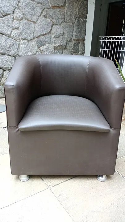 Poltrona de Couro 