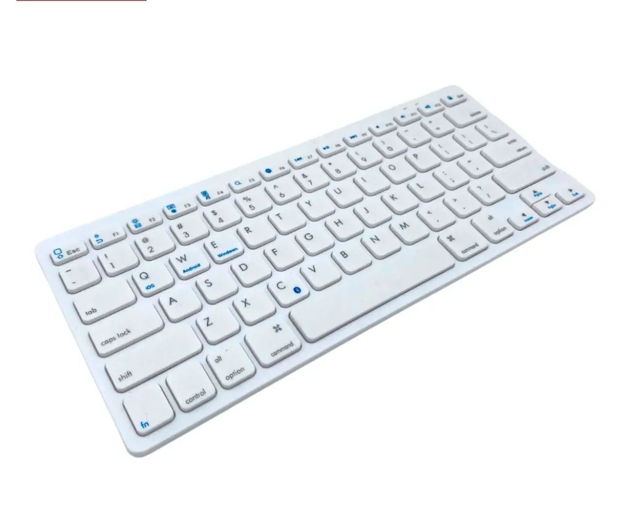 Teclado bluetooth Keyboard, Branco (Novo) - Foto 2