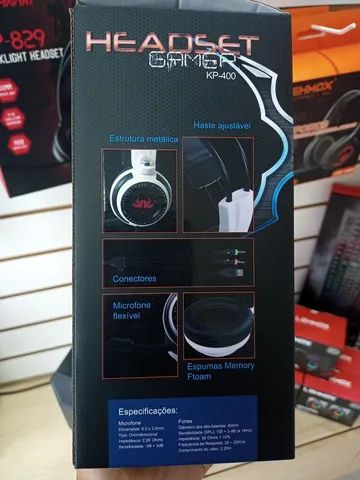 Headset gamer de led com microfone  - Foto 3