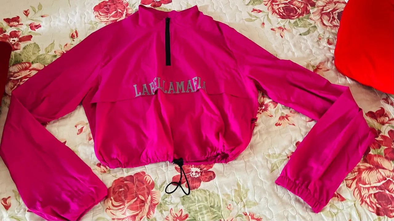 Jaqueta corta vento labellafia rosa  - Foto 2