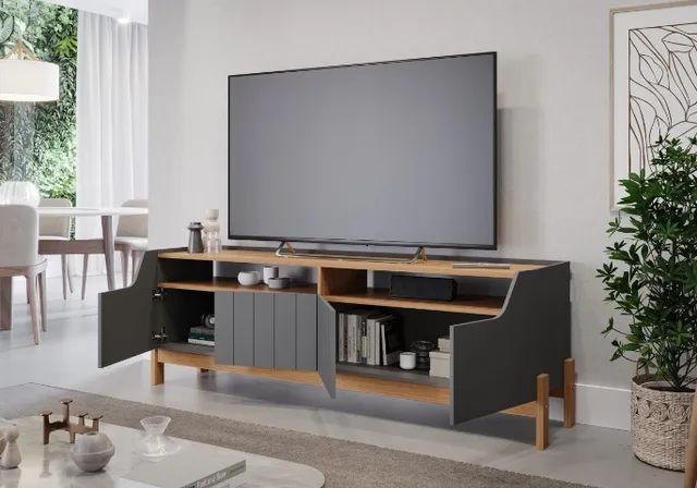 Rack Bancada Moema em MDF - Foto 3