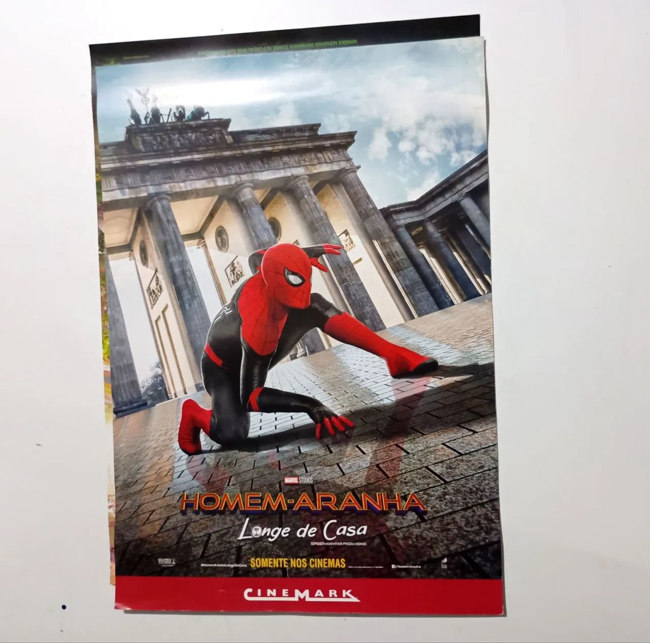 kit cartão moeda poster homem aranha raro cinemark club marvel disney spiderman nerd geek - Foto 3
