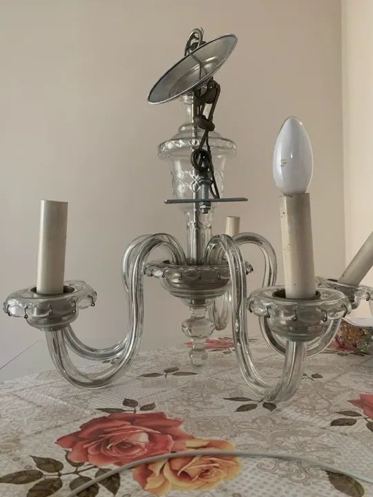 Lindo Lustre de Cristal