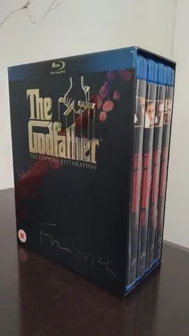 Box Blu-ray "O Poderoso Chefão - The Coppola Restoration" - usado (importado) - Foto 2