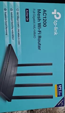 Roteador TP-Link - pouquíssimo uso,  na caixa - Foto 3