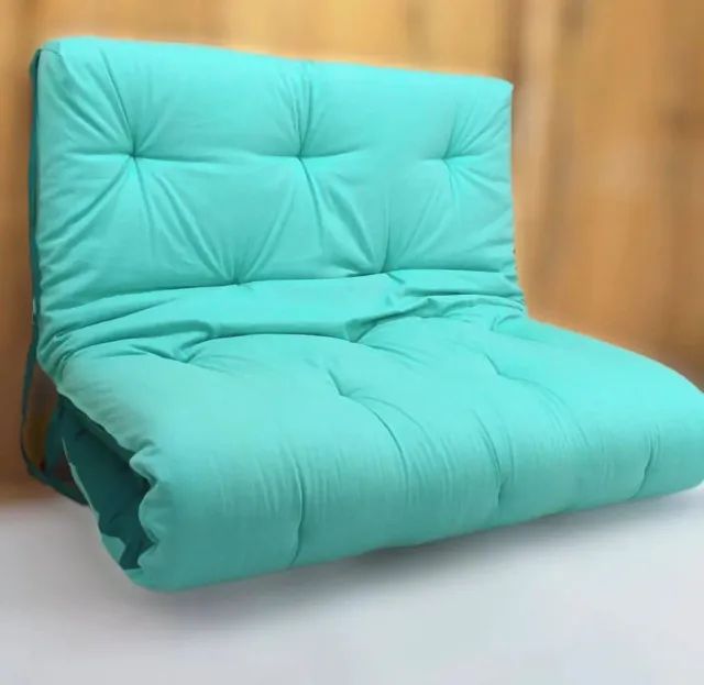 Futon Sofá/Cama Dobrável em S  - Foto 2