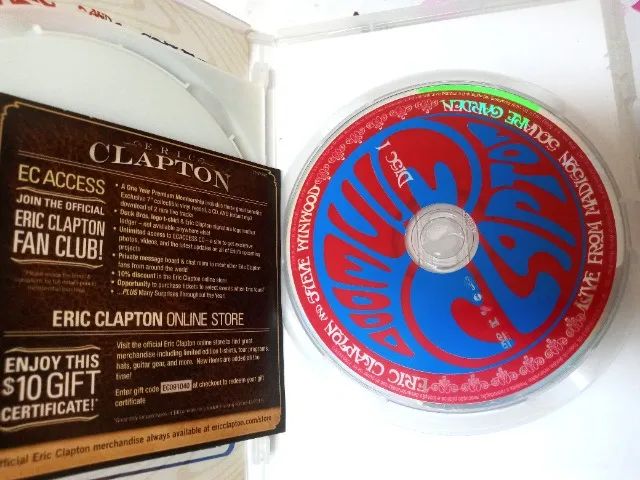 DVD Eric Clapton/Steve Winwood - Live From Madison Square Garden - Foto 4
