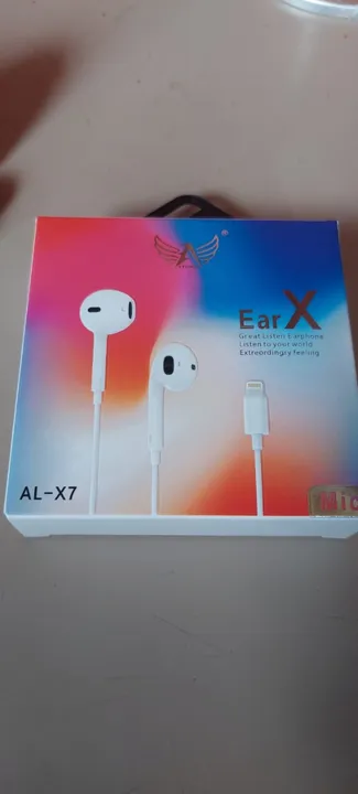 Fone De Ouvido Compativel Para In-ear Altomex Ear X Al X7 Branco - Altomax