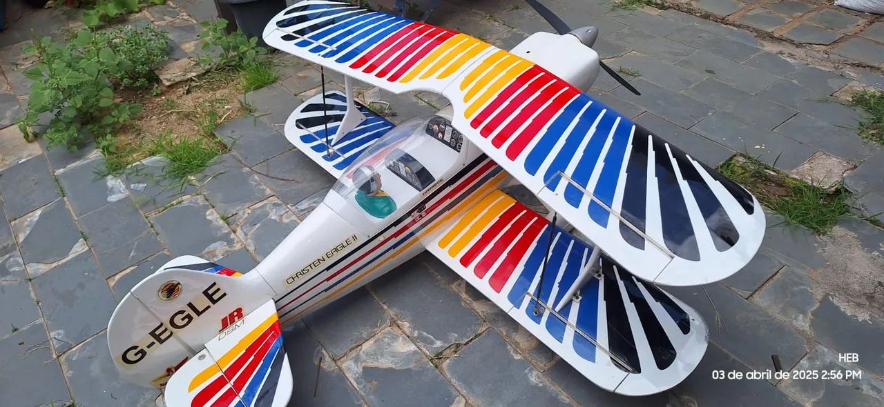 Avião de controle remoto G-Egle - Foto 2