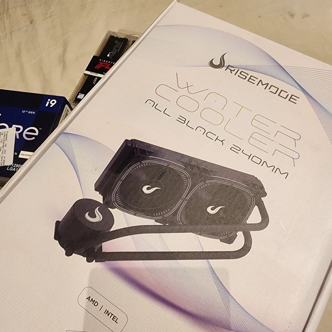 Kii Intel Core i9 12900K Placa Mãe Gigabyte 32GB DDR5 Water Cooler + Nvme Brinde! NF - Foto 4