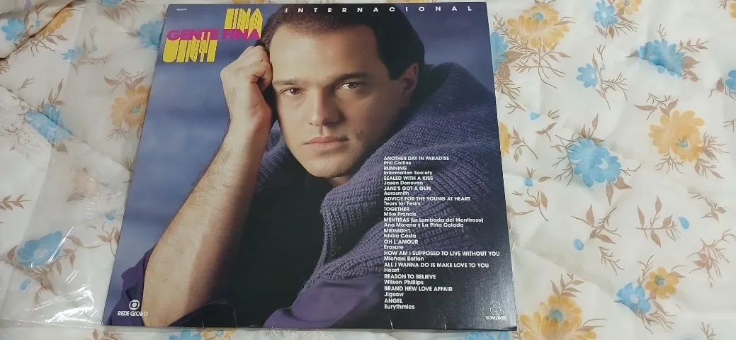 Disco Lp Vinil Novela Gente Fina Globo - Internacional