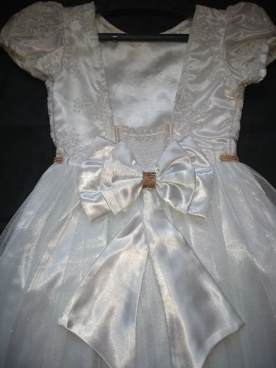 Vestido Branco para 1ª Comunhão - Foto 6