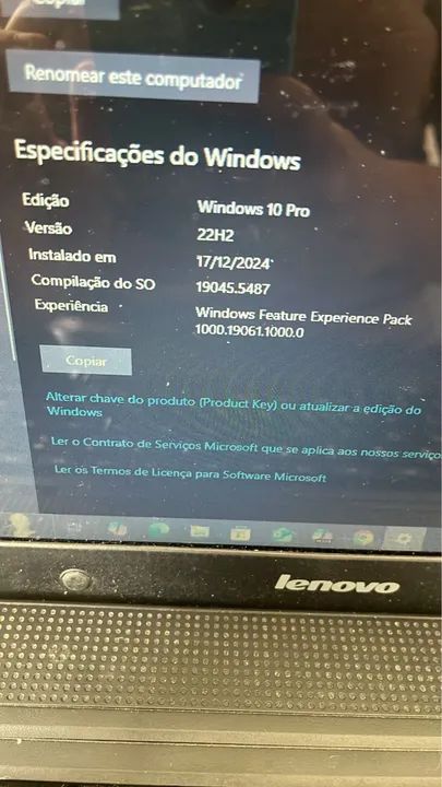 Notebook Lenovo com Intel Core i3 - Foto 4
