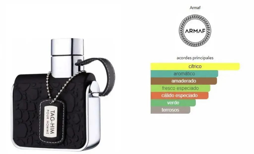 Perfume Tag-Him Armaf Masculino - 100ml - Foto 5