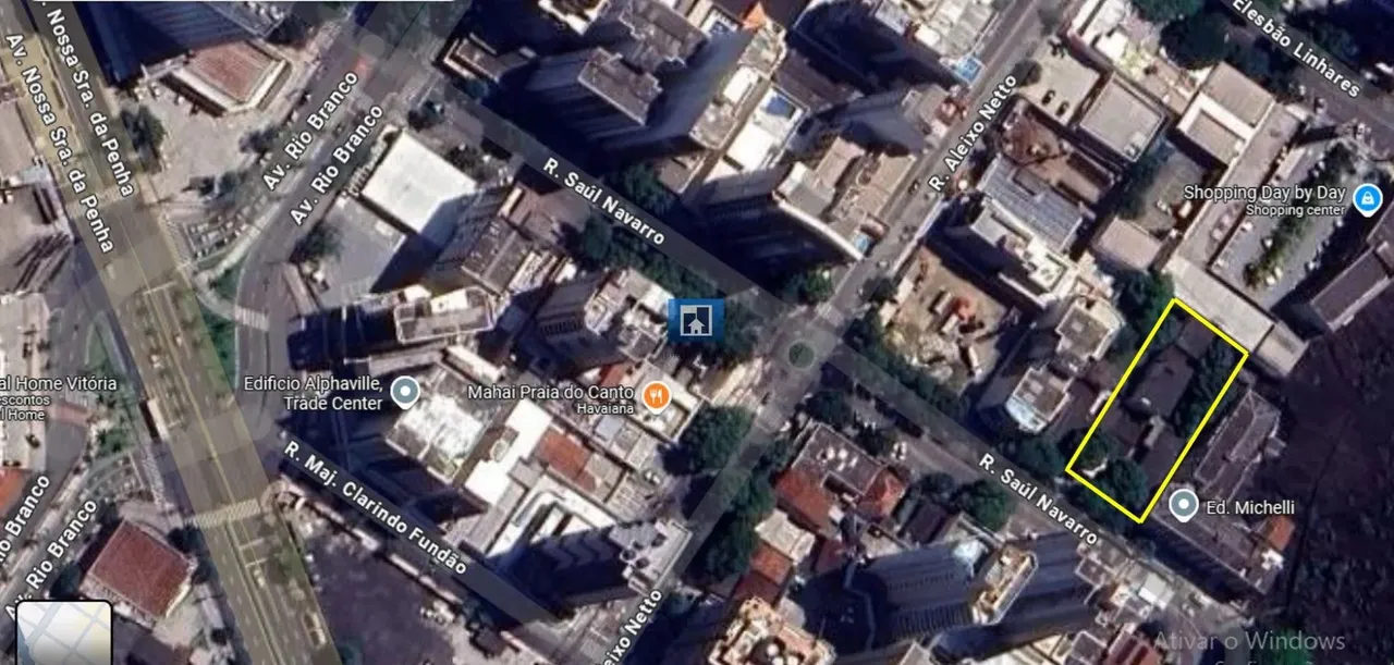 Terreno na Praia do Canto, com 1.026 m²