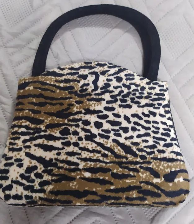 Bolsa de mão animal print - Foto 2