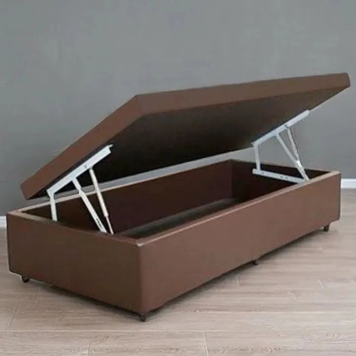 Base Box Solteiro Baú Corino- Produto Novo Entrega Rápida
