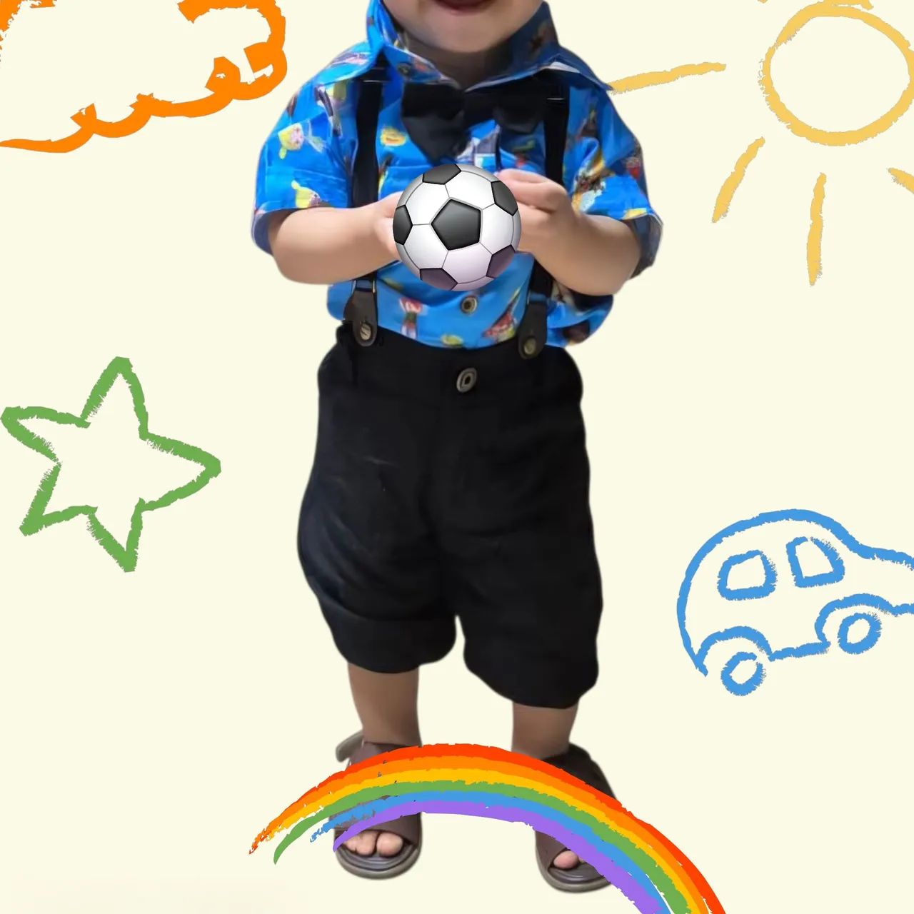 Conjunto infantil temático Mundo Bita menino - Foto 3