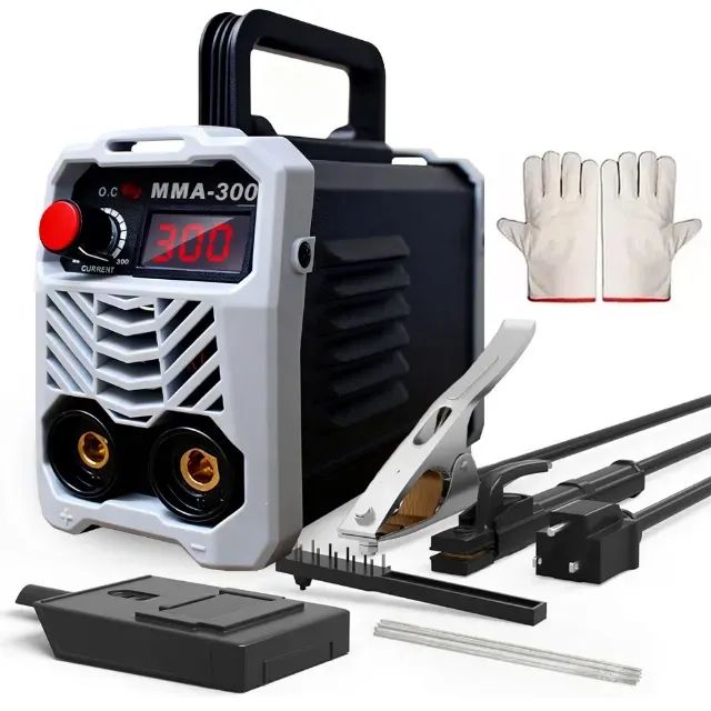 Soldadora Industrial 300A - Máquina de Solda Inversora Profissional para Serviço Pesado -