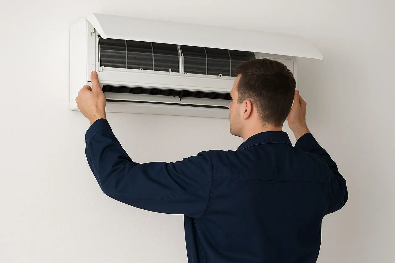 Limpeza e Higienização/ Instalação de Ar condicionado.