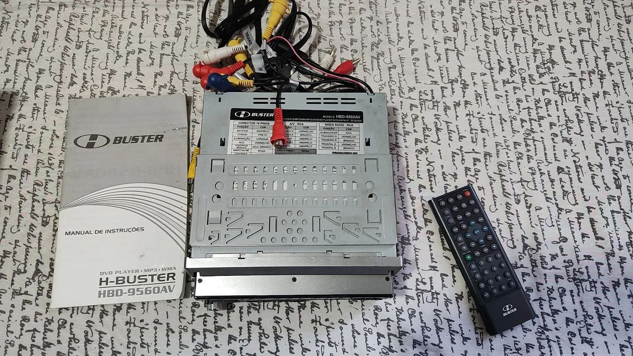 Som automotivo Buster HBD-9560AV - Foto 5