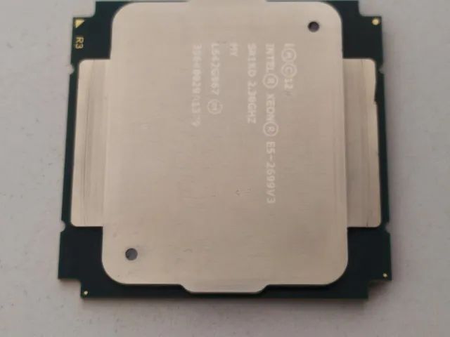 Processador Intel Xeon E5-2699 V3 2.30@3.6ghz 18/36 Núcleos Socket LGA 2011-3 cache de 45  - Foto 3