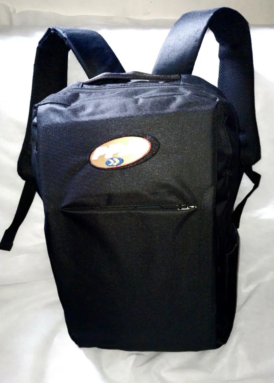 Mochila TOP PPA Original Preta com compartimento Notebook e Cabo USB  - Foto 5