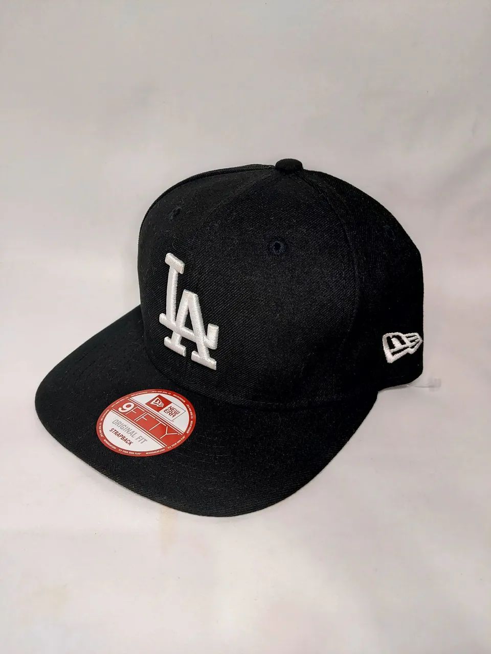 Boné Los Angeles Dodgers preto - new era - Snapback - Mlb - 9fifty - Foto 2