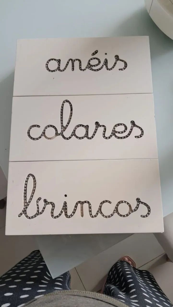 Porta Joias Elegante para Anéis e Colares - Foto 2