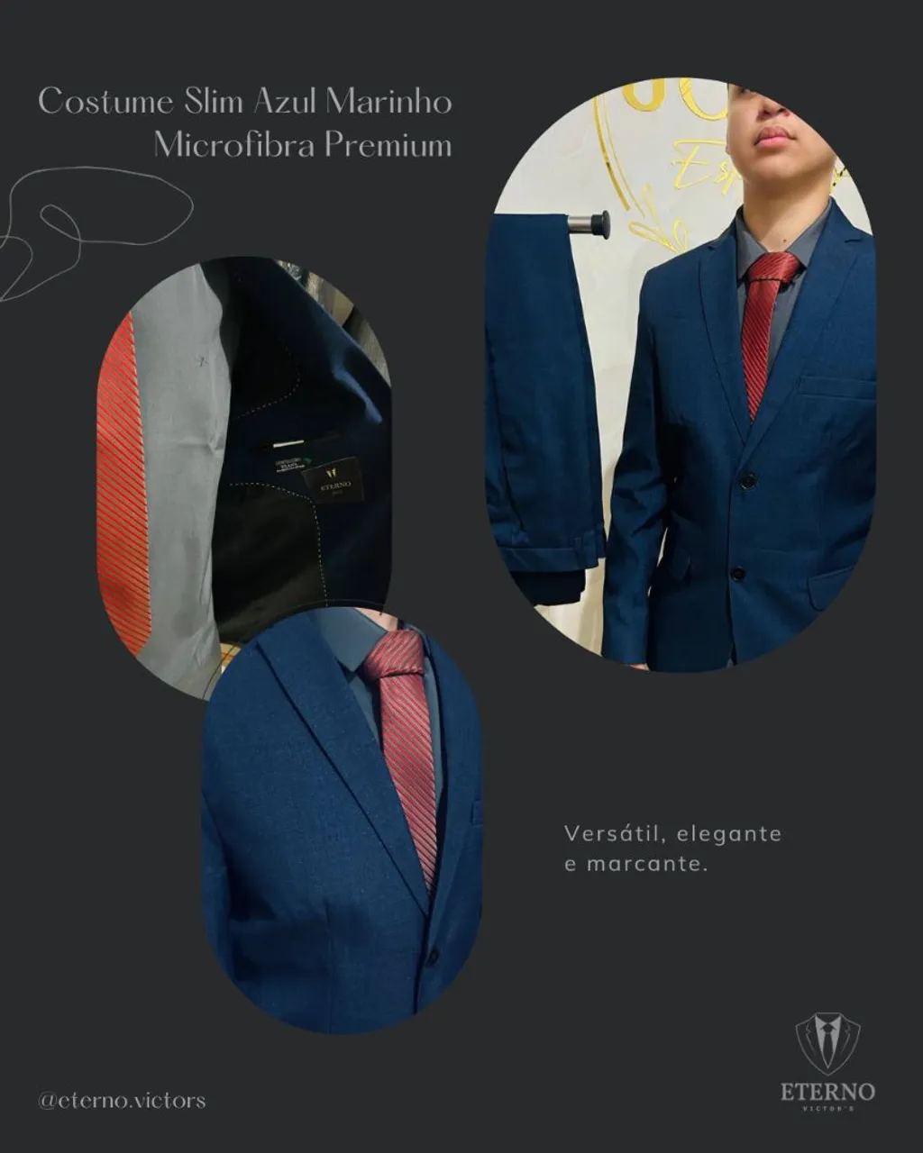 Costume e Terno MICROFIBRA / POLIVISCOSE / CASCA DE ÁRVORE