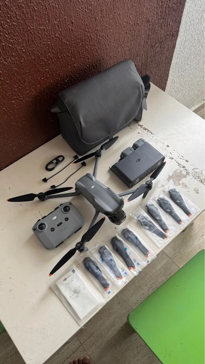DJI AIR 3 Standard RC-N2 Seminovo Homologado ANATEL - Perfeito Estado - Foto 3