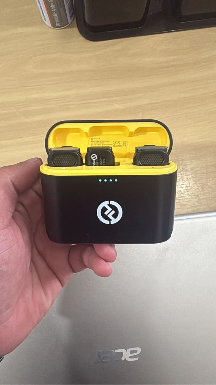 MICROFONE HOLLYLAND LARK C1 DUO - Foto 4