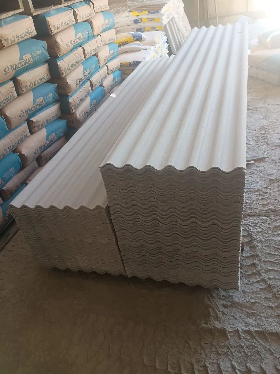 Telhas na promoção já com a entrega grátis fibrocimento impermeabilizada valo $27 - Foto 3