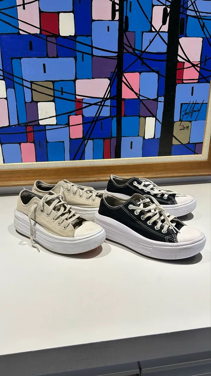 Tênis Converse Chuck Taylor All Star Plataforma Calçados Setor