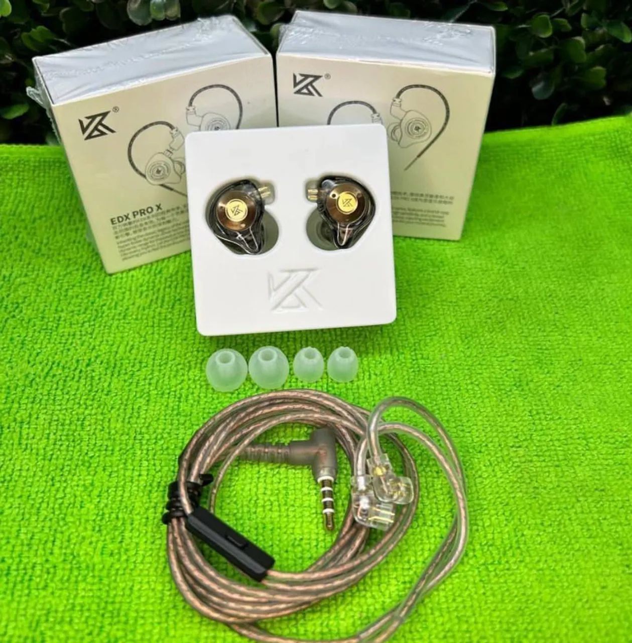 KZ EDX Pro - Fone com microfone In-Ear HIFI com Graves Poderosos, Cancelamento de Ruído - Foto 2