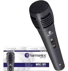 Microfone C Cabo 3mts Harmonics Mdc101 Dinâmico Supercardióide Preto (Entrega Grátis)