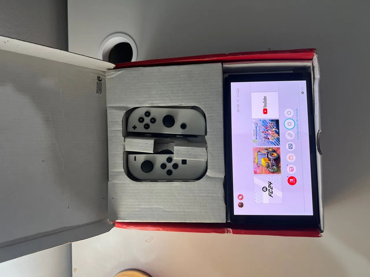 Nintendo Switch OLED - semi novo  - Foto 3