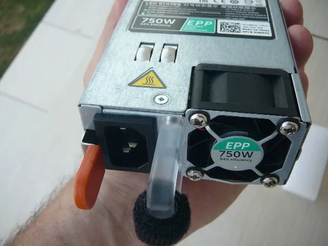 Fonte Dell 750W D750e-s6 (defeito) - Foto 4