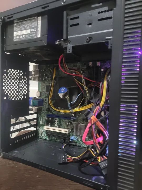 Gabinete Gamer TGT com RGB, pronto para montar seu PC! - Foto 2