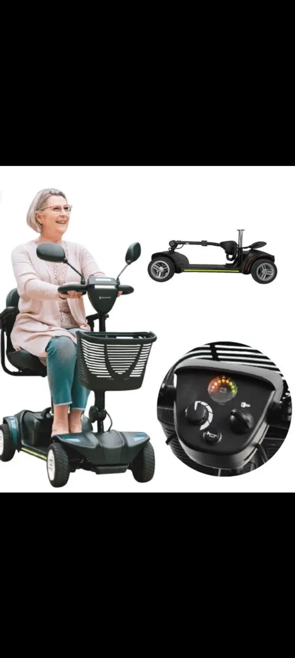 Scooter Elétrica para Mobilidade e Conforto