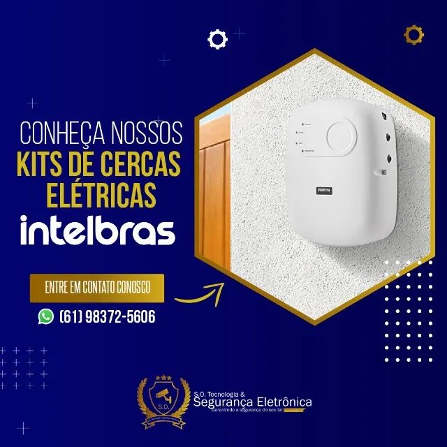 Sistemas de cerca elétrica (intelbras)