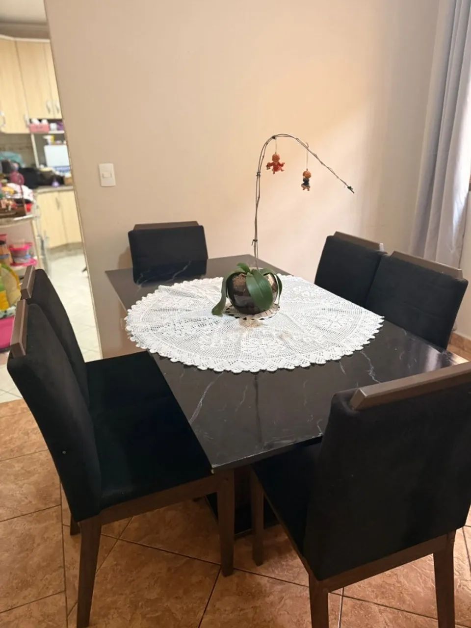 Mesa de jantar 6 cadeiras 64302124044034121