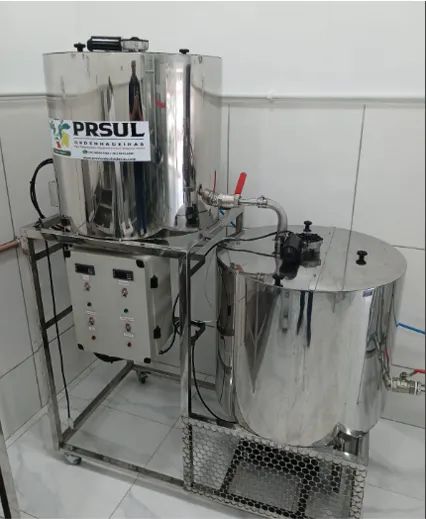 Pasteurizadora - 80 l - Sulmilk - nunca usado