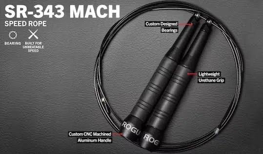 CORDA DE PULAR ROGUE SR-343 MACH SPEED ROPE - Foto 4