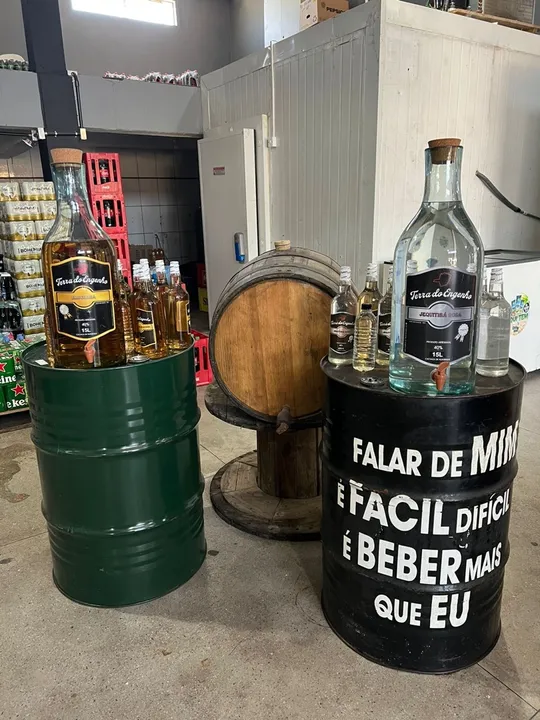 Cachaça direto do Alambique