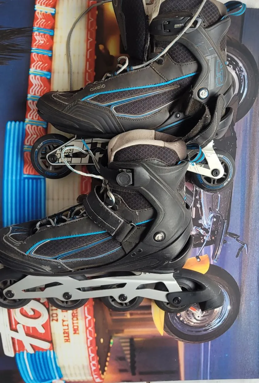 Patins Oxelo Fitness 05 ABEC5 - NUMERO 45 EUA