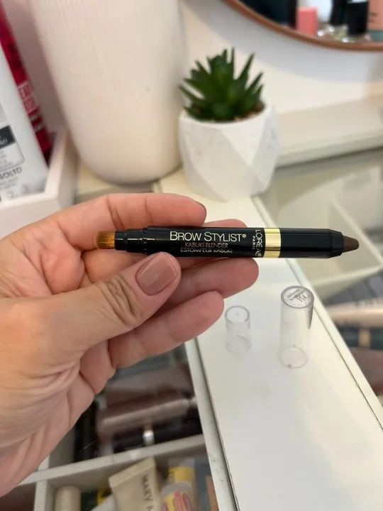 l'oreal loreal paris brow stylist kabuki blender brow crayon 313 brunette - Foto 2