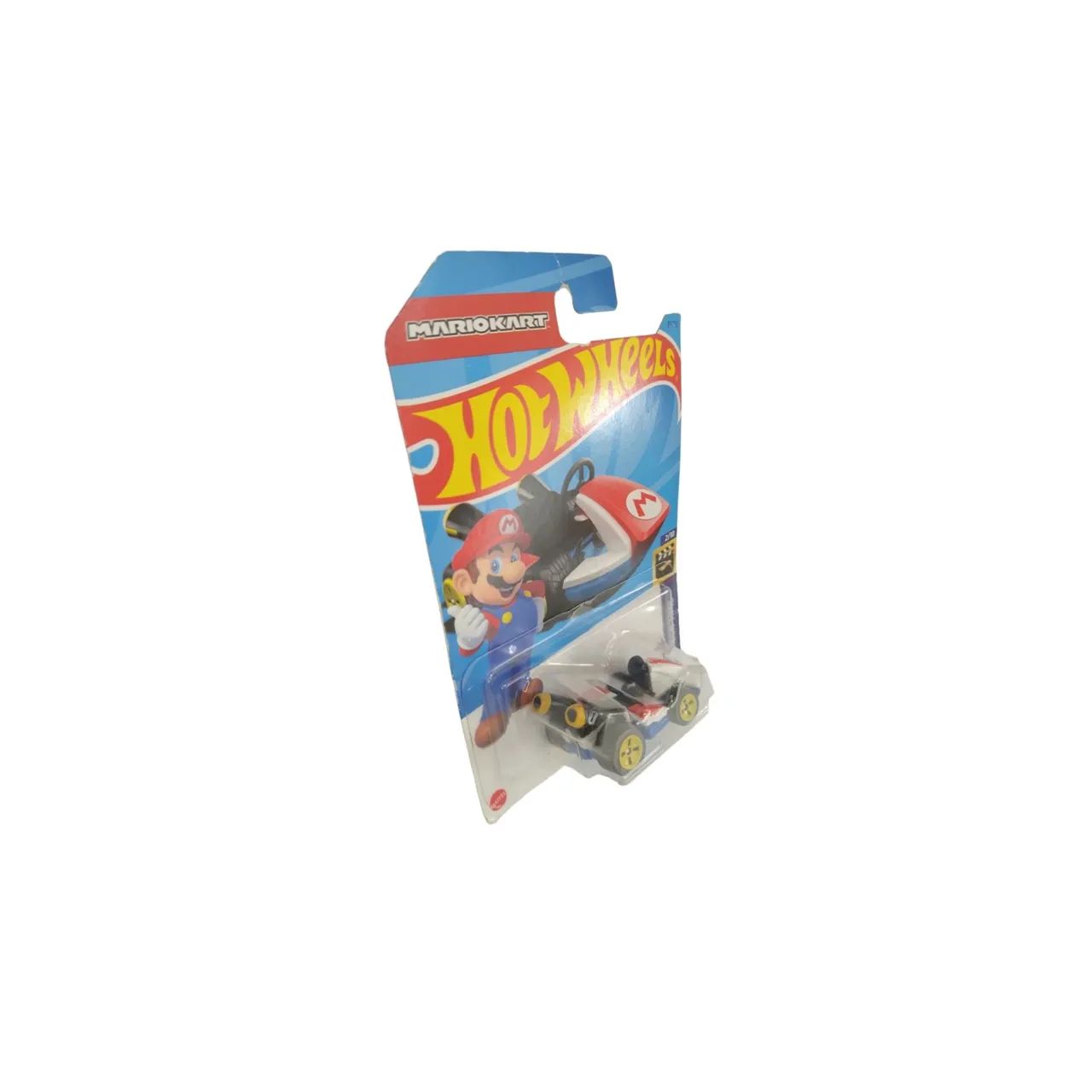 Hot-Wheels Mario Kart Mattel - 1/64 vermelho e branco  - Foto 3