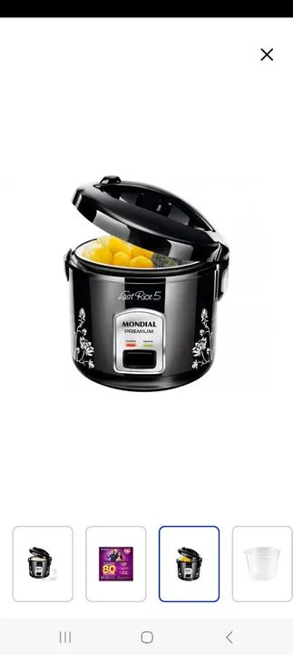 Panela elétrica de arroz 