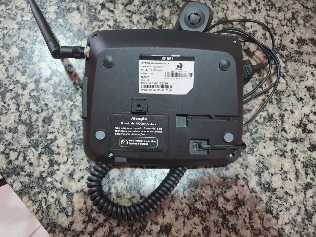 Telefone Fixo Intelbras 3G de 2 chips  - Foto 4